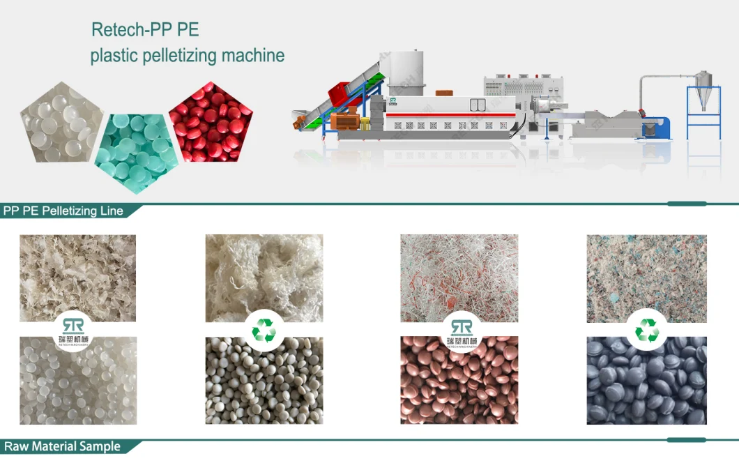 High Quality Crushing Washing Drying Machine Recycles Polyethylene Film / Waste Recycling Line