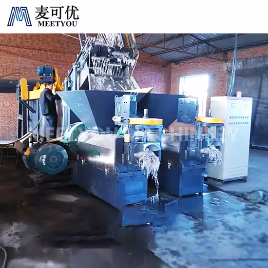Meetyou Machinery Recycling Production Line Wholesale China PP PE Quantitative Feeding PE Film Washing Recycling Suppliers Configure The Sink-Float Sorting Tank